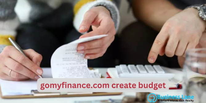 Easy Steps to gomyfinance.com create budget